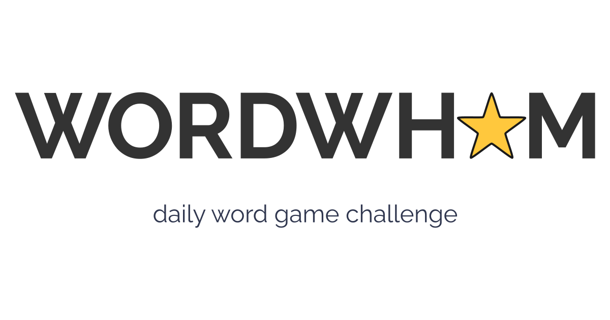 Word Sham WordWham #32: Stablehand